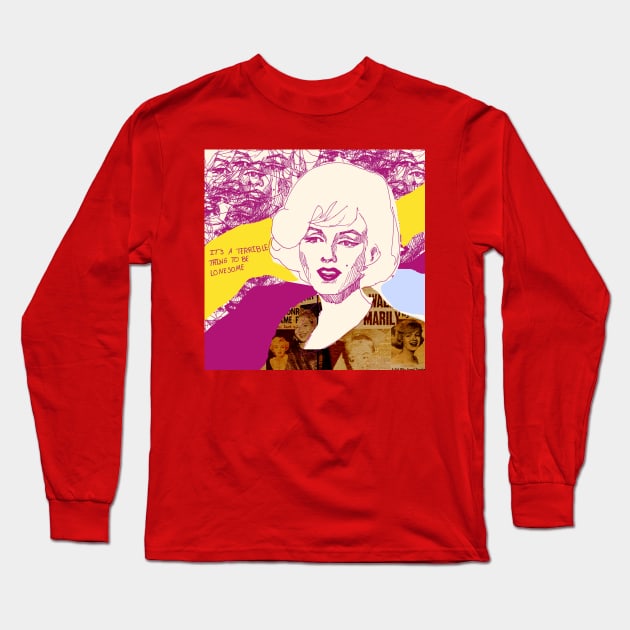 Norma Jean Long Sleeve T-Shirt by meemees60s